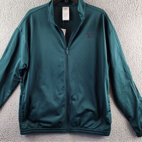 NWT | Reebok Green Lightweight Jacket - Picture 2 of 6